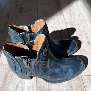 Freebird Ryder Black Booties, size 6